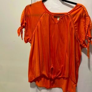 Orange shirt